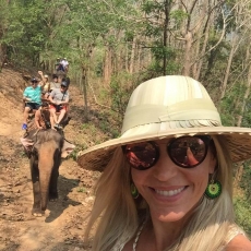 Luciana Bez Fontana faz amazing trip pela Tailândia