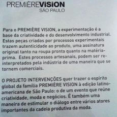 Por dentro da Première Vision - SP 2014