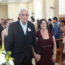 Manuela Silva e José Matias selam união