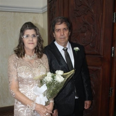Estênio Gonçalves e Daiane da Silva firmam matrimônio
