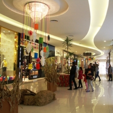 Center Shopping Araranguá em clima julino