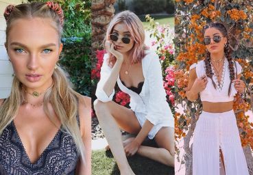Coachella 2018: o penteado da vez combina trança e fitas coloridas