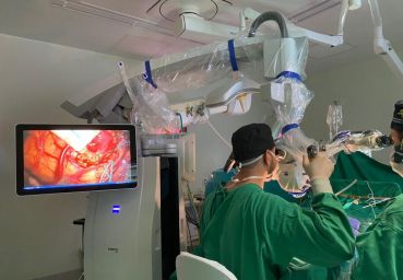 Neurocirurgia de tumor cerebral é realizada com equipamento de ponta, único em Santa Catarina