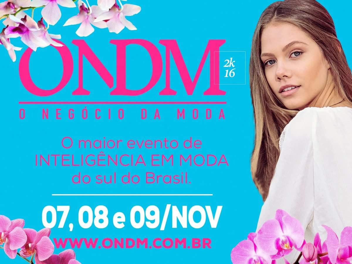 O Negócio da Moda acontece entre os dias 07 e 09 de novembro, em Balneário Camboriú