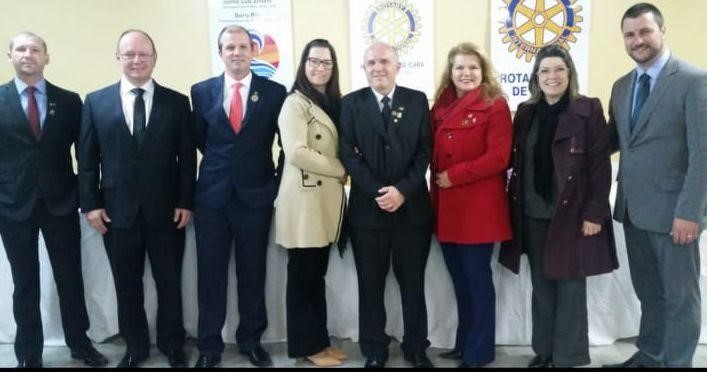 Alcino Fernando Neto assume como novo diretor presidente da Rotary Clube de Içara