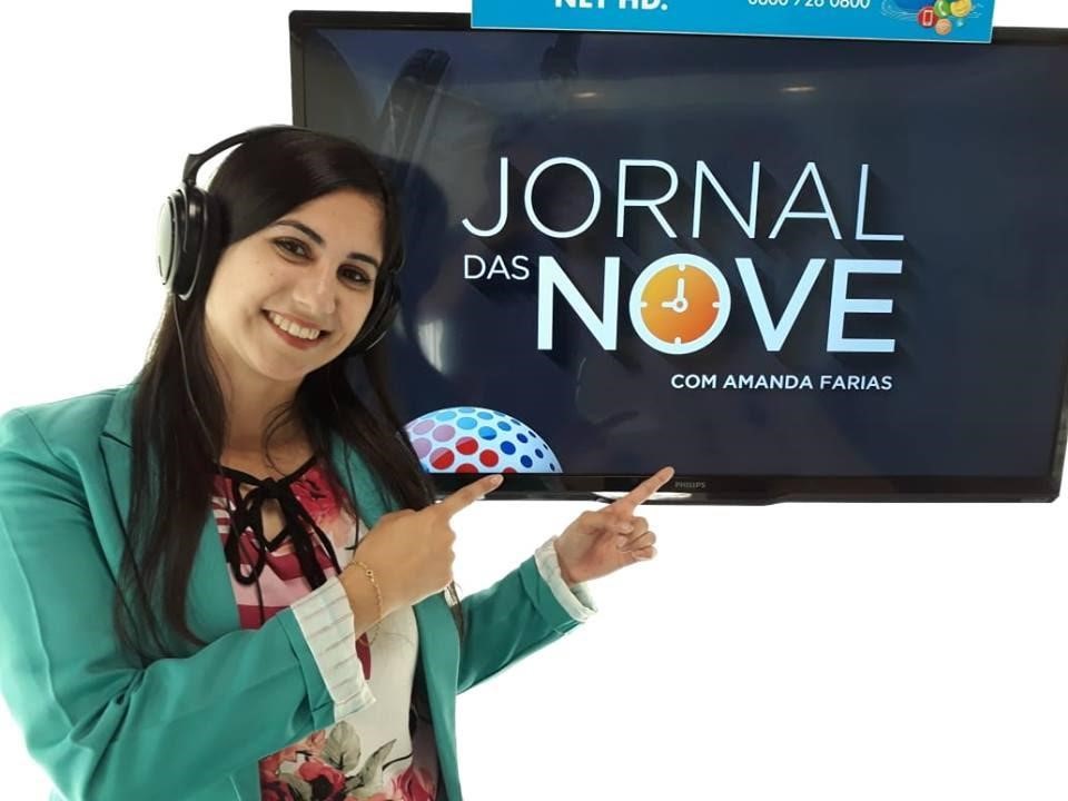 Amanda Farias nova integrante do Jornal das Nove na Rádio Som Maior