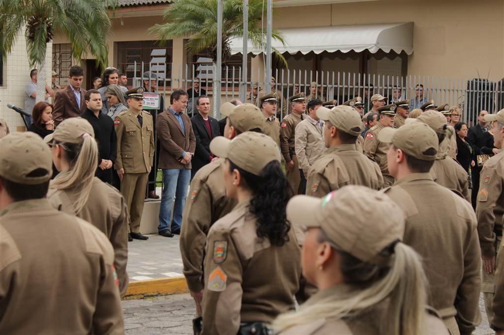 Daniel Viriato Afonso, representou o Legislativo e foi prestigiado pela a colaboração para a PM