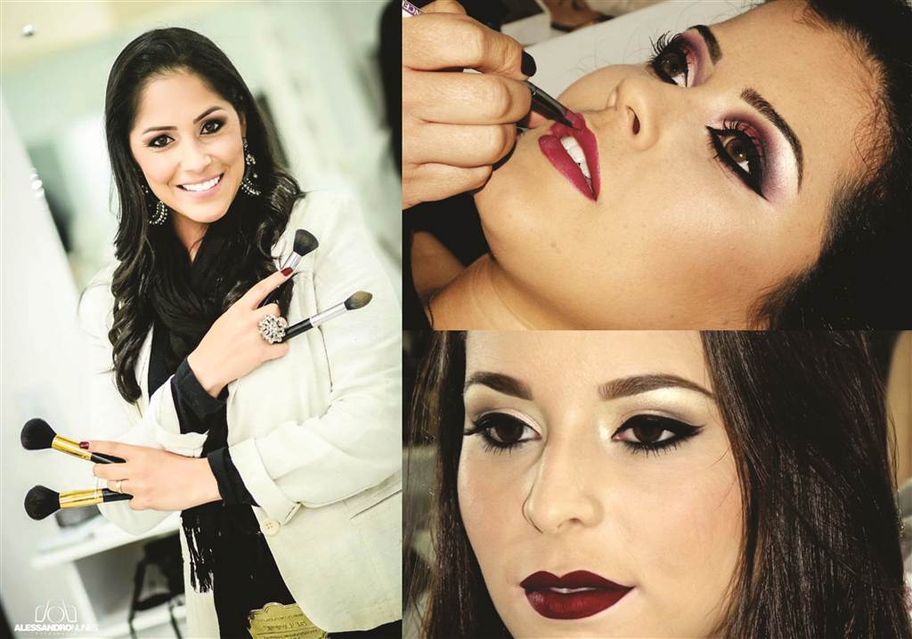 Com técnicas especiais, maquiadora produz mulheres para todas as ocasiões