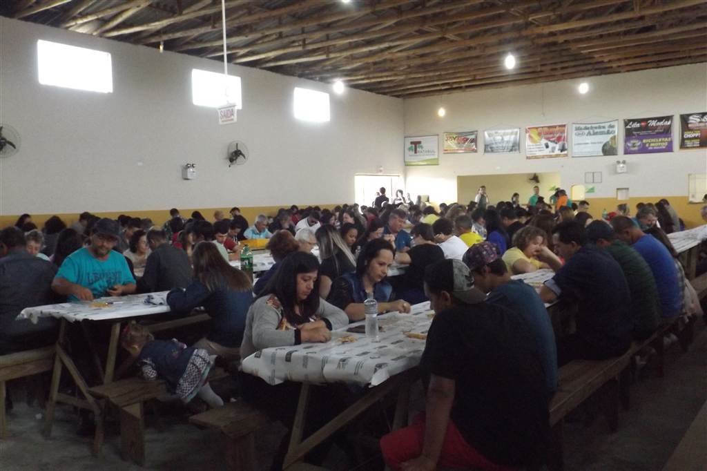 Os destaques do Bingo que ocorreu no Centro Comunitário da Igreja Católica