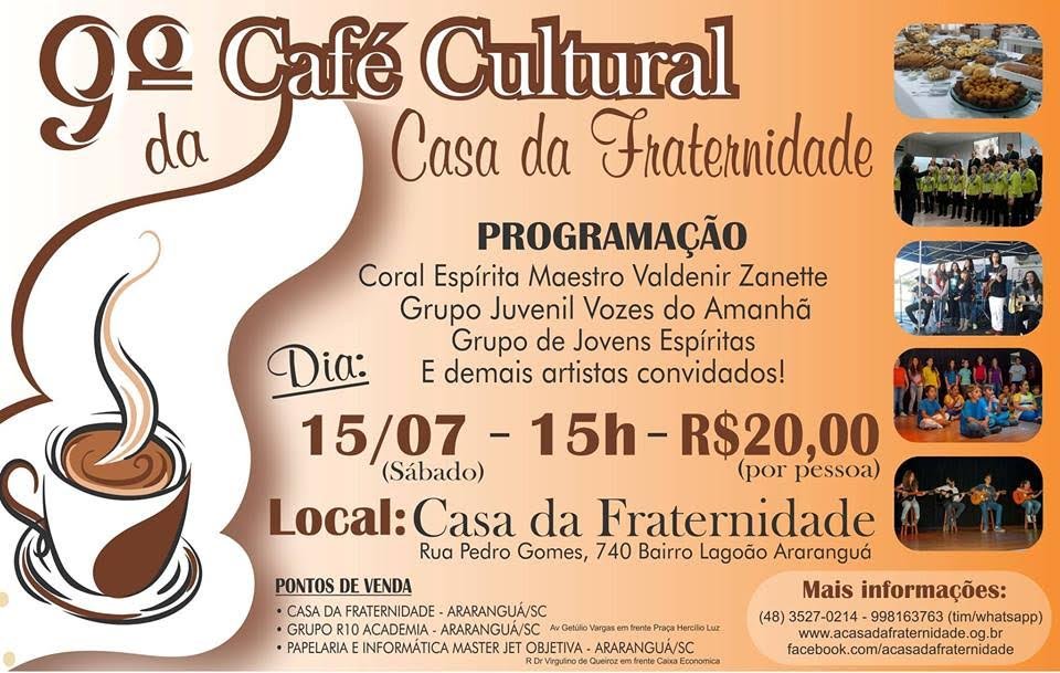 Evento será realizado neste sábado, dia 15 de Julho