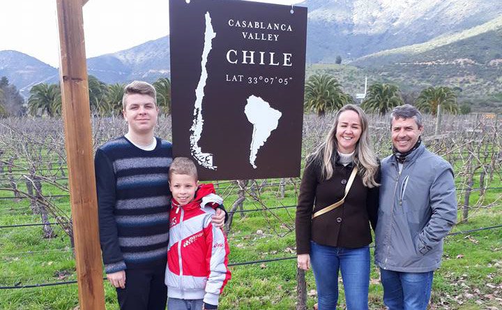 Paisagem típica invernal conquista sul catarinenses