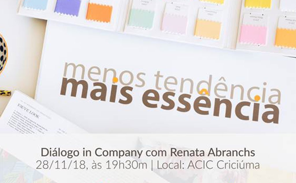 Evento gratuito será ministrado pela pesquisadora e consultora Renata Abranches