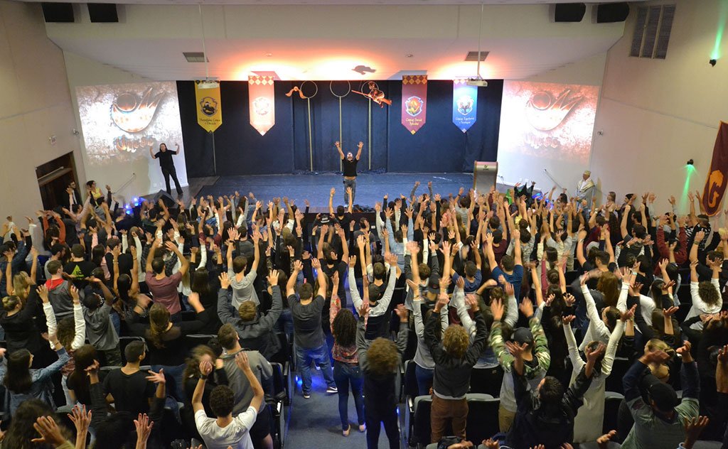 Encontro contou com a participação de mais de 1.200 calouros