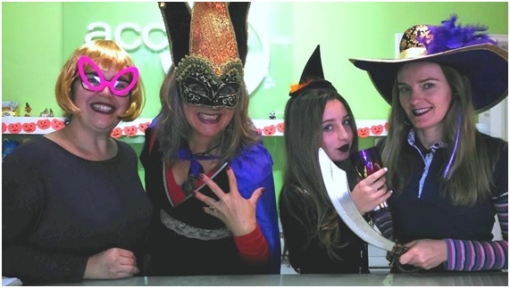 Halloween, coffee entre amigas, gourmet, inauguração e muitos abraços