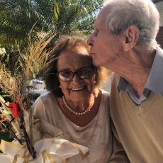 Valkíria e Deoclécio Machado vivenciam 73 anos de união