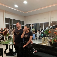 Empresário Teco Silvério festeja a chegada dos 40 anos, em Sombrio