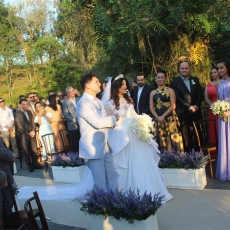 Bucólico e romântico casamento de Tatiani e Marlon Soares