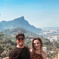 Fernando Borba e Ana Clara Borges curtem a maravilhosa Rio de Janeiro