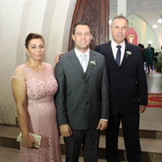 Rodolfo Pirola e Patrícia Bosquette, casal com deficiência auditiva sela união
