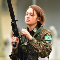 28° GAC de Criciúma tem sua primeira sargento combatente mulher