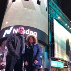 Danusa Bristot e Fernando Concencio visitam NY