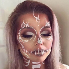 Makeup artística para Halloween 2018