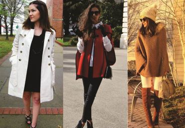 Casacos, capas e ponchos: Companheiros para o frio que estão na moda
