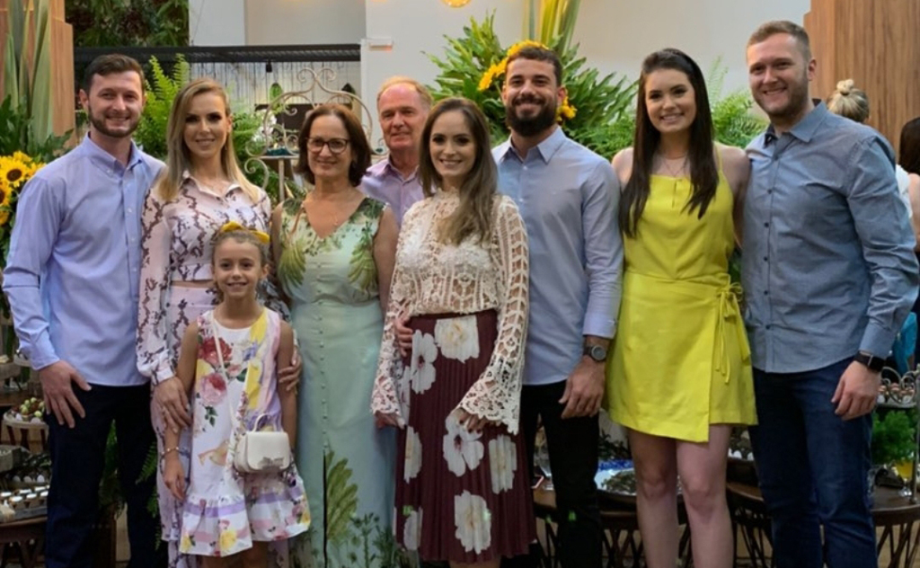 Família Pasetto em festa