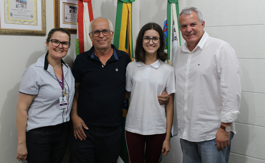 Aluna de Urussanga recebeu a 1ª Medalha de Bronze do município na Olimpíada OBMEP 2019