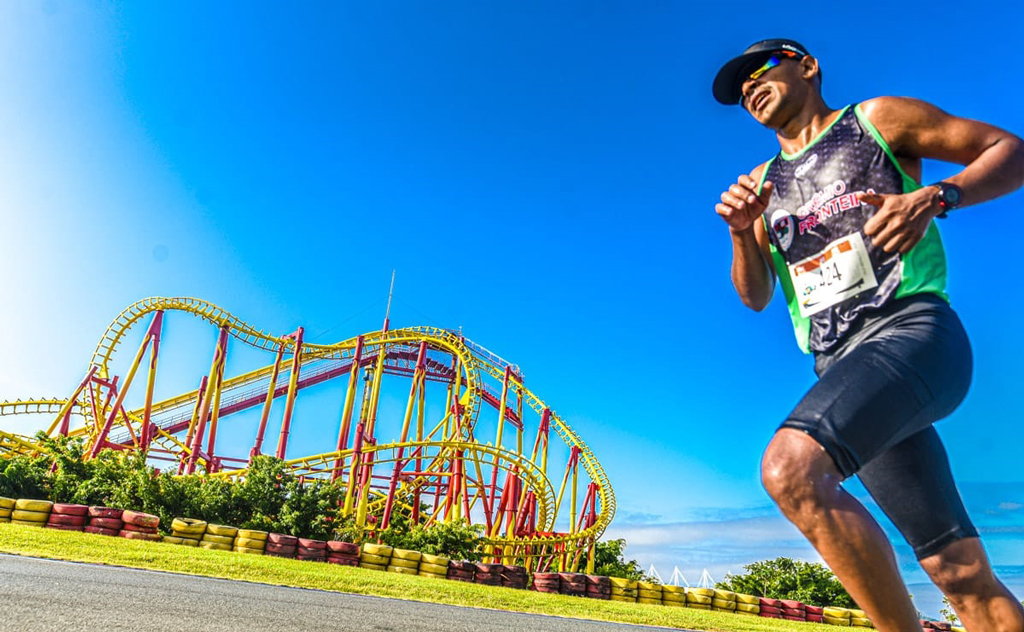 Atleta do conquista 4º lugar geral no maior parque temático da América Latina