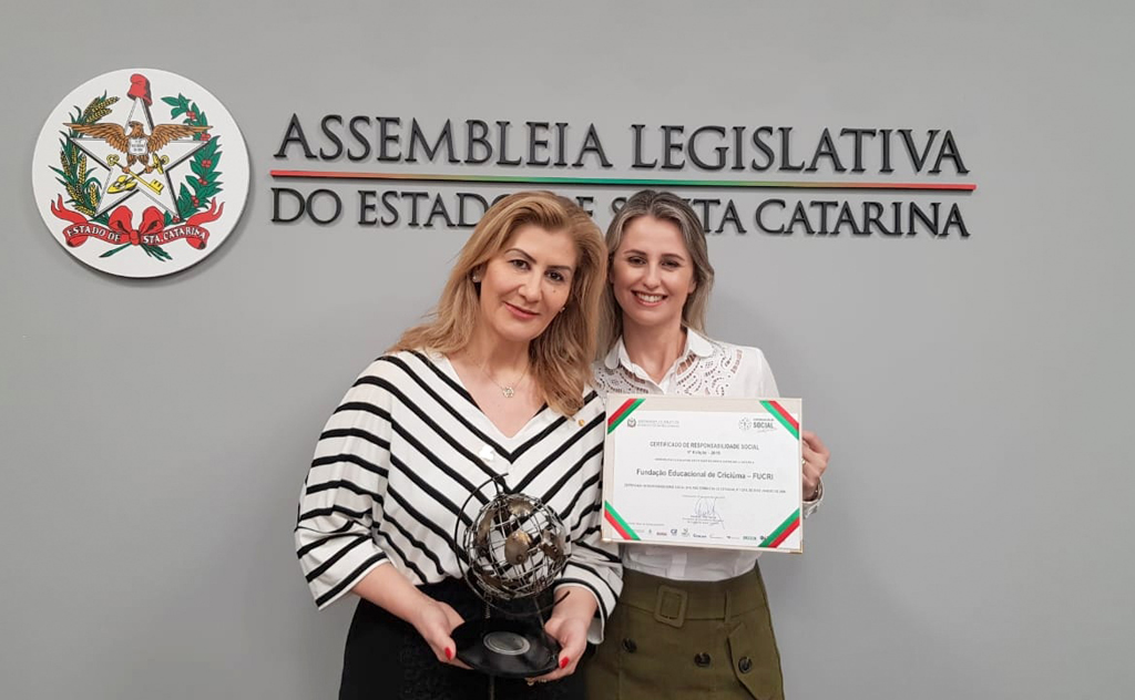 Premiação foi realizada em evento de Certificação de Responsabilidade Social 