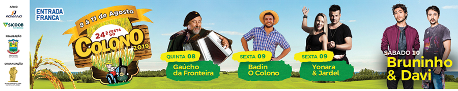 Banner Festa do Colono 