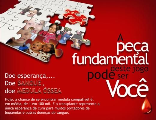 Doe esperança, cadastre-se como voluntário