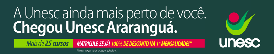 Banner Unesc Araranguá