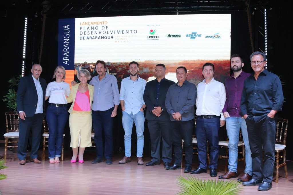 Maior cidade do Extremo Sul recebeu evento de lançamento do Plano, elaborado pela Unesc, Sebrae/SC e Amesc