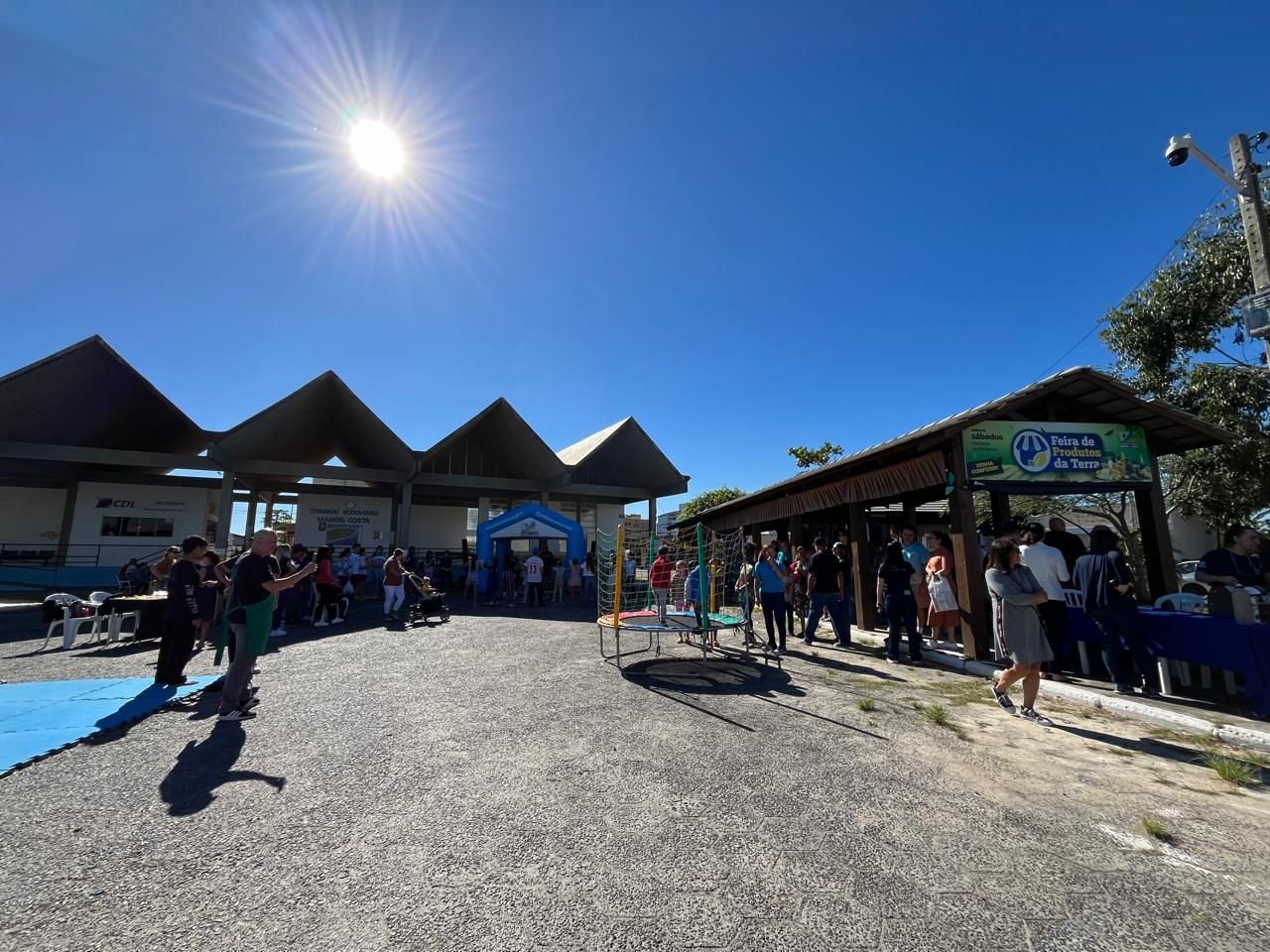 Feira de Produtos da Terra: ação especial de aniversário atrai público